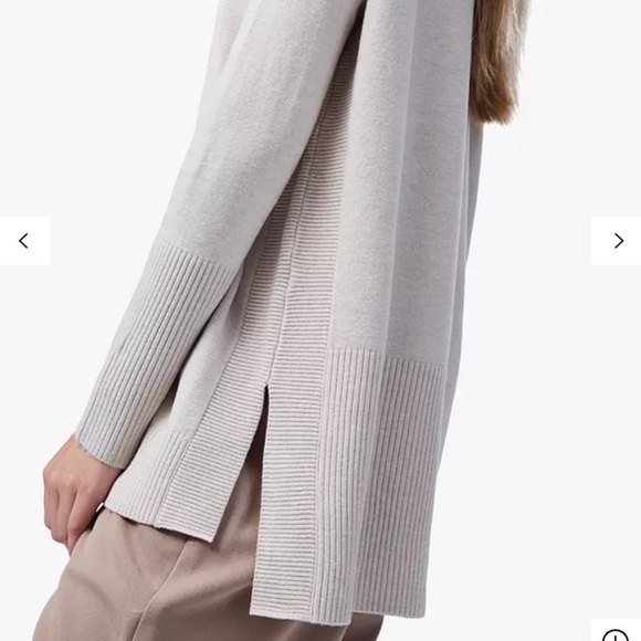 French Connection Cream Cowl Neck Sweater - Picture 3 of 8